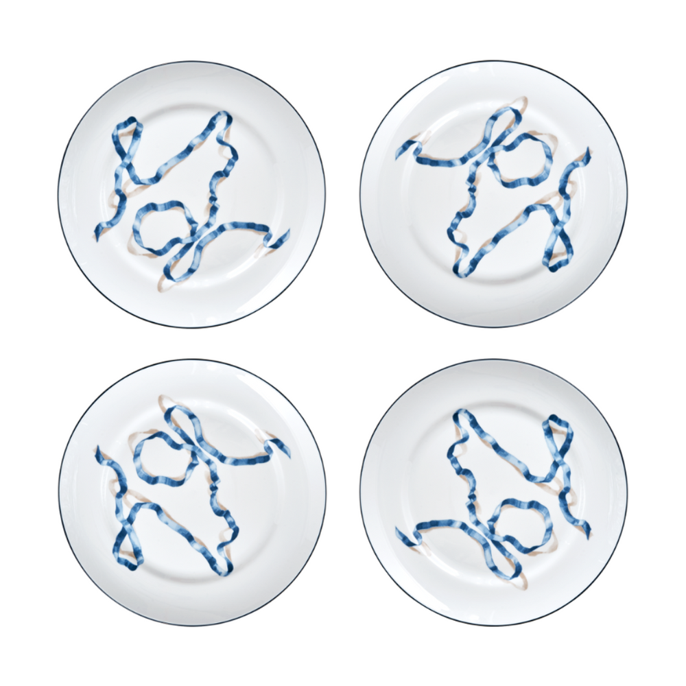 Ribbon Dinner Plates