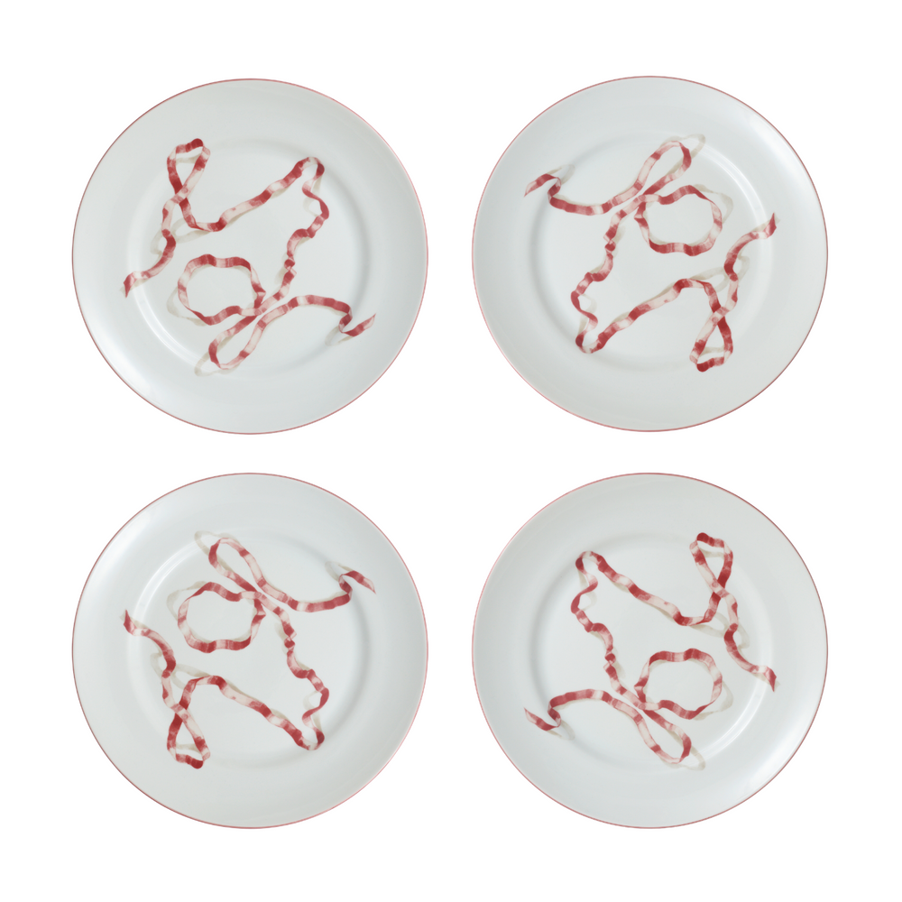 Ribbon Dinner Plates