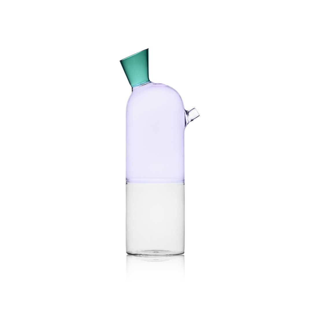 Whimsical Carafe Handblown and dishwasher safe SPREZZ