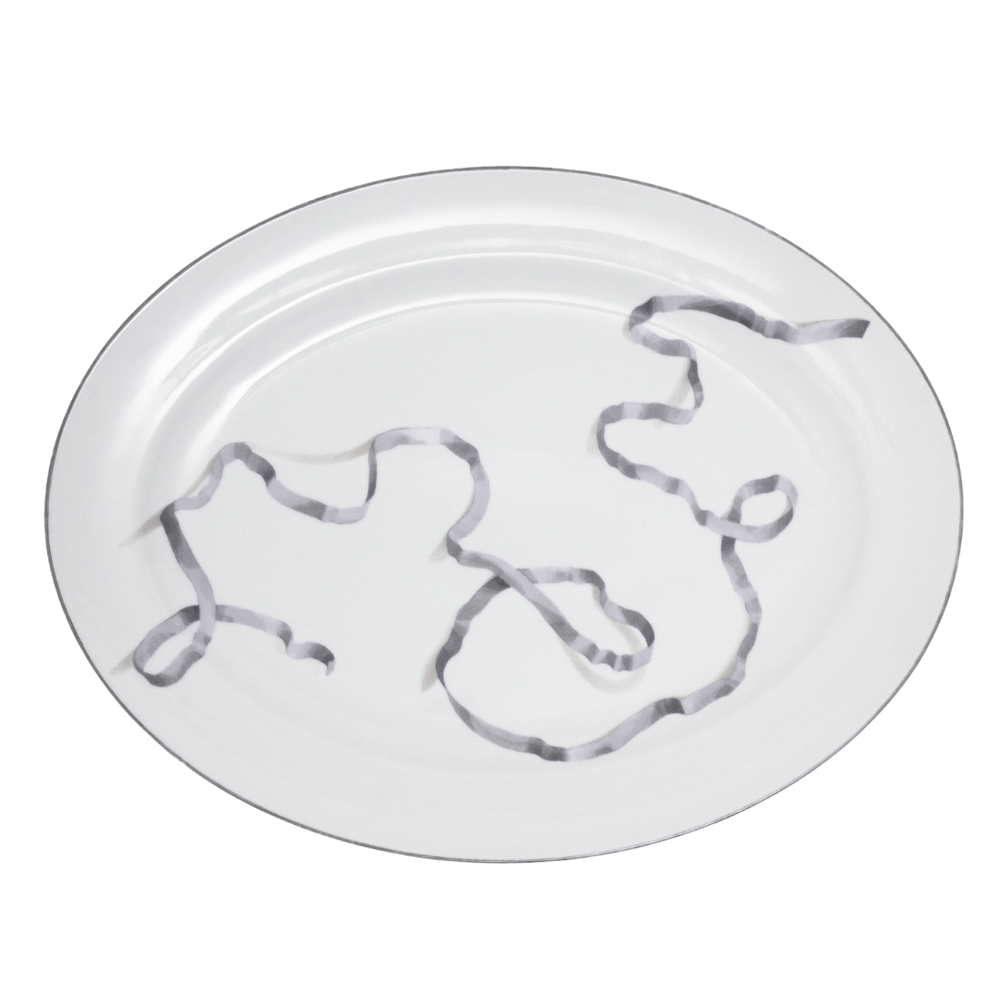 Ribbon Serving Platter