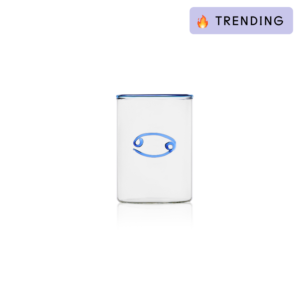 Cancer Lowball Glass